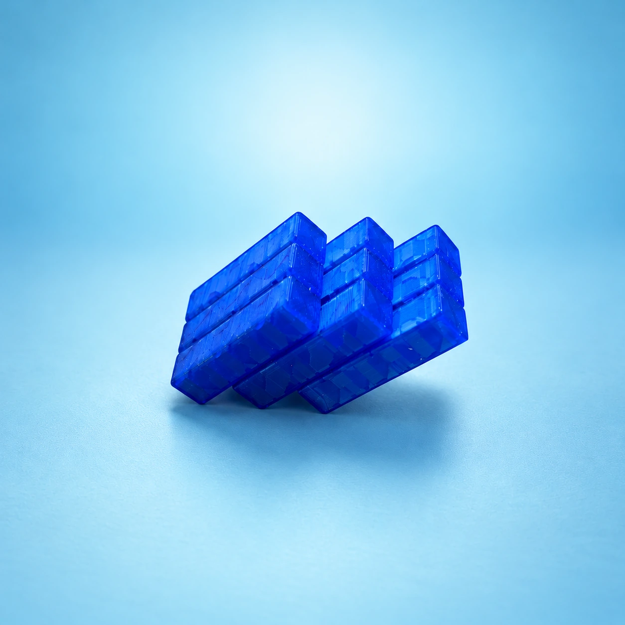 Fidget geometric Azure - imagine 3